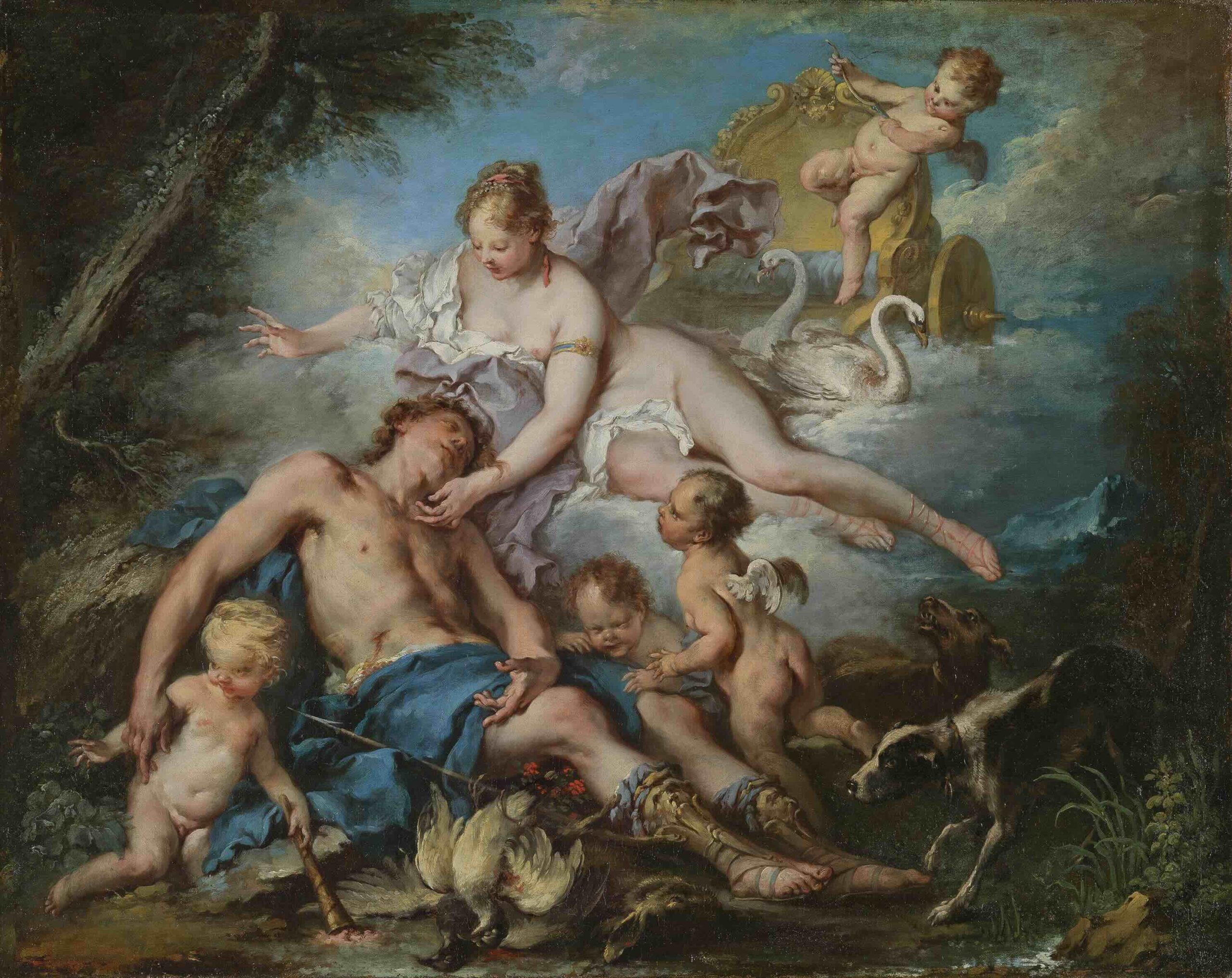 boucher muerte de adonis museo del prado El Prado presenta los dos Boucher adquiridos con el Legado Luna