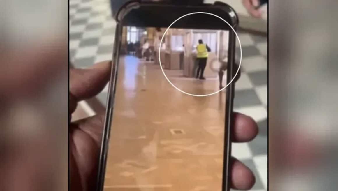 Robo Louvre imagen movil seguridad sala Sin noticias de las joyas robadas del Louvre