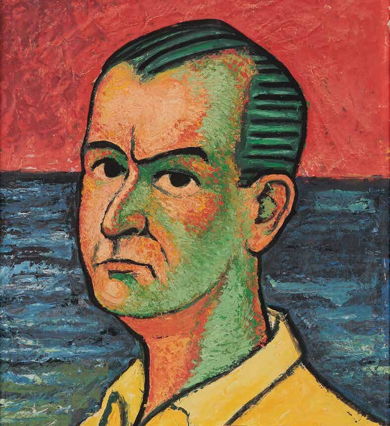 Fernando Delapuente 01. Autorretrato,1952 El renacer de Fernando Delapuente 50 años después