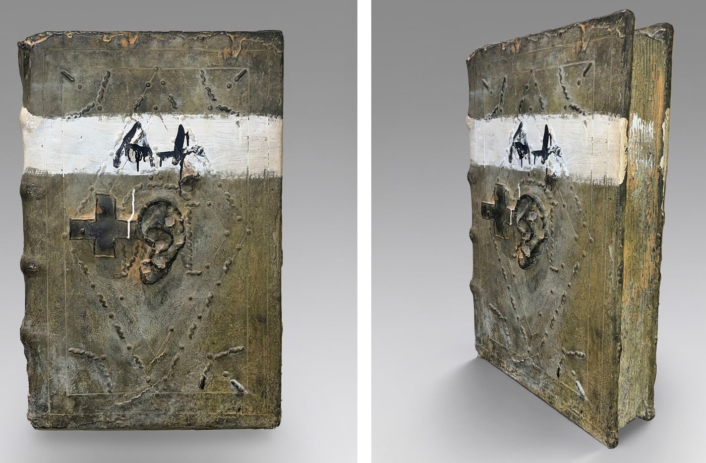 Antoni Tàpies, Libro I, 1987. Fernando Durán Subastas. Salida: 40.000 euros. Remate: 42.500 euros