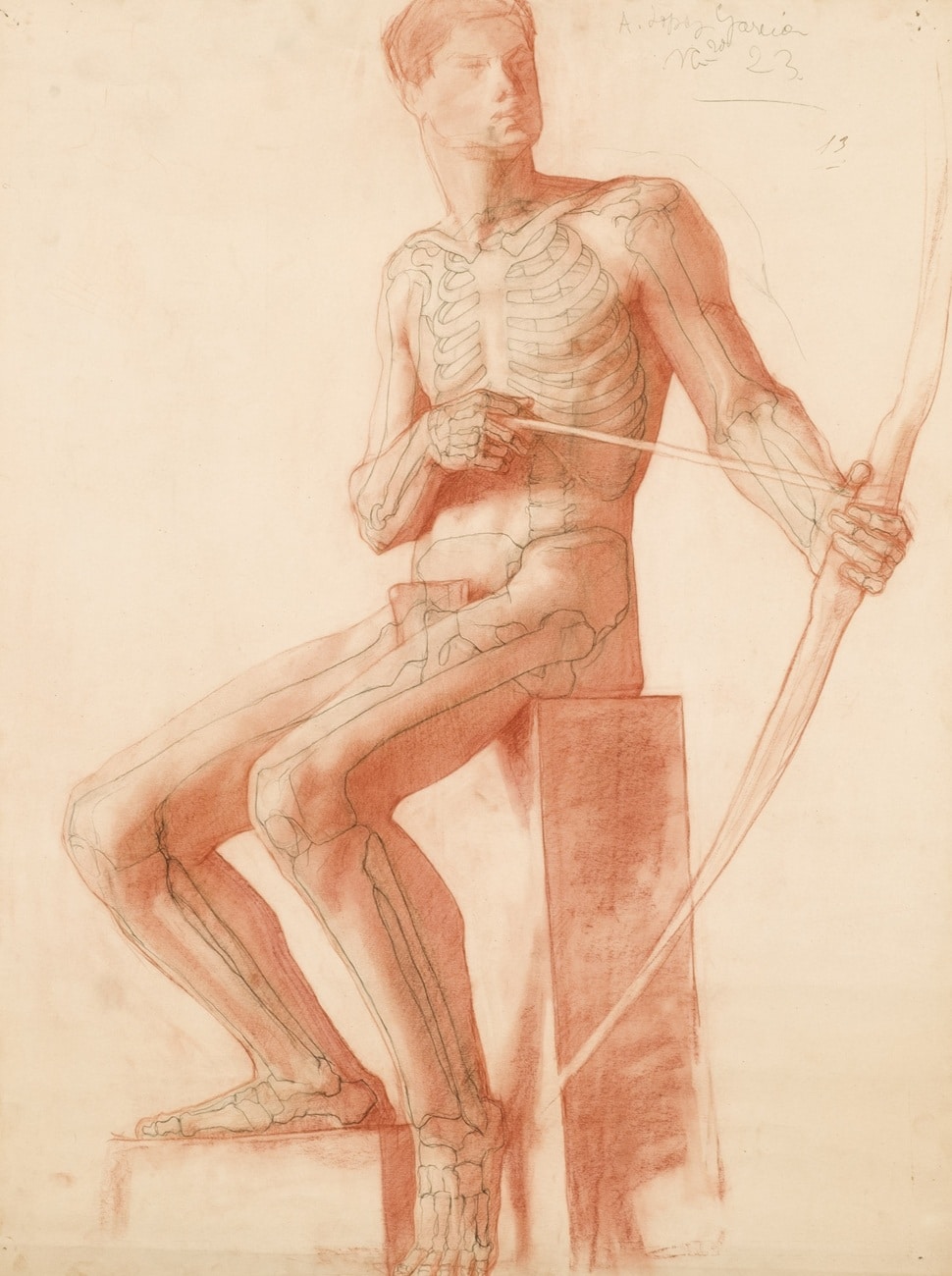 Antonio López, Estudio de anatomía. Durán Subastas. Salida y remate: 25.000 euros