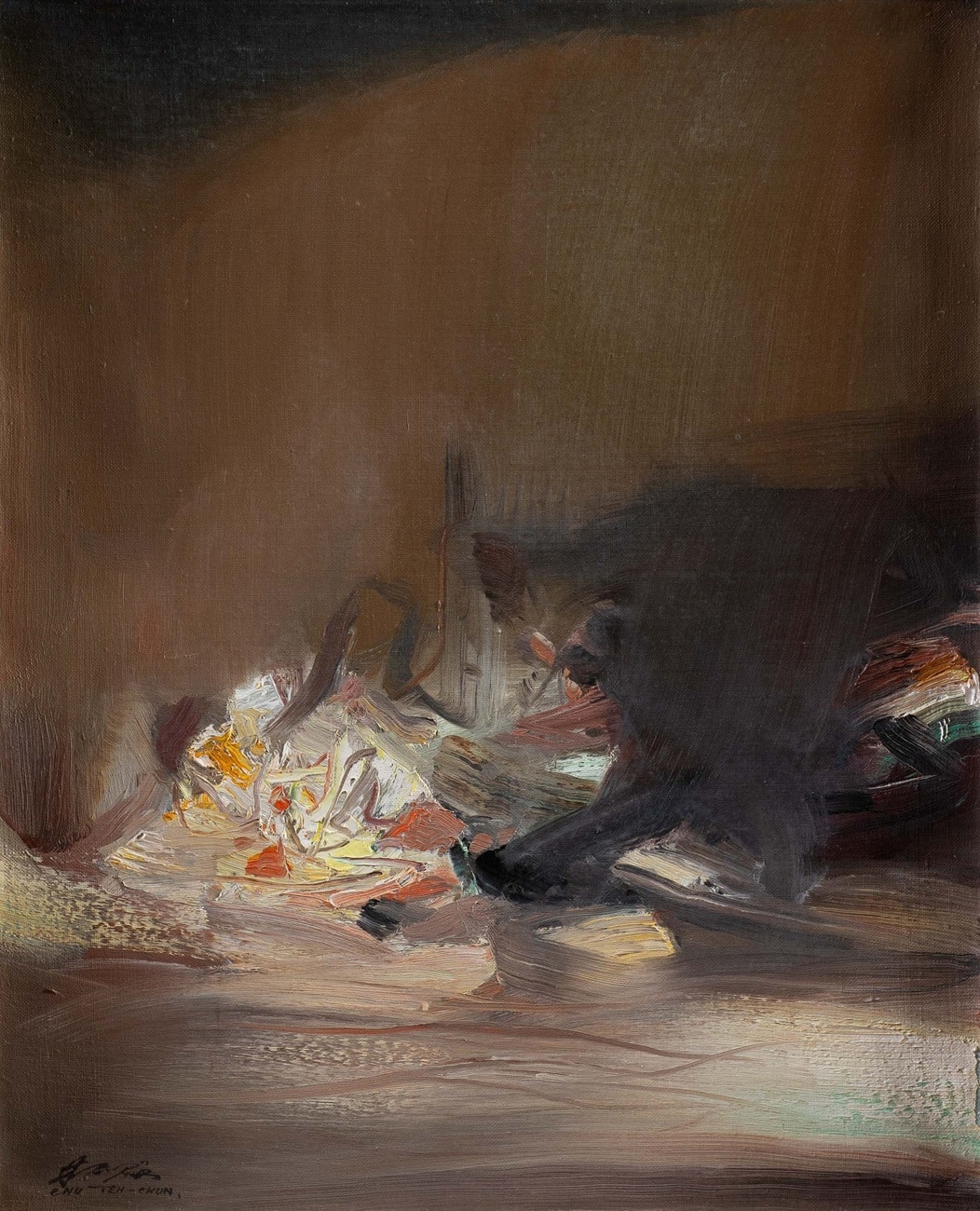 Chu Teh-Chun, Painting nº 561, 1974. Fernando Durán Subastas. Salida: 120.000 euros. No vendido