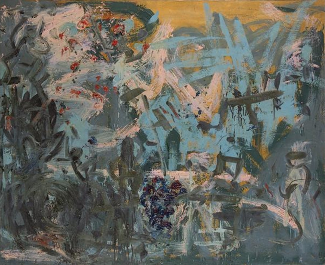 Miguel Ángel Campano, La Grappa XIX, 1986. Segre Subastas. Salida: 12.000 euros. Remate: 32.000 euros