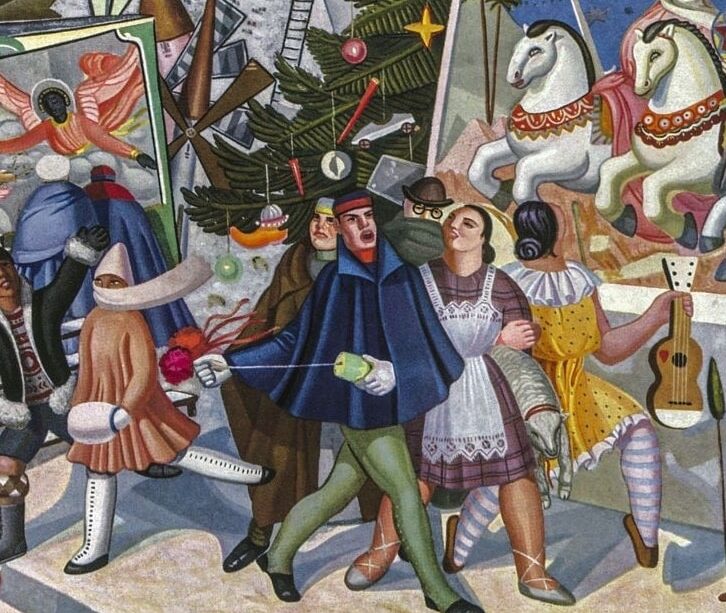 mallo verbena pascua detallejpg ‘Verbena de Pascua’ de Mallo, para el Reina Sofía por 570.000 euros