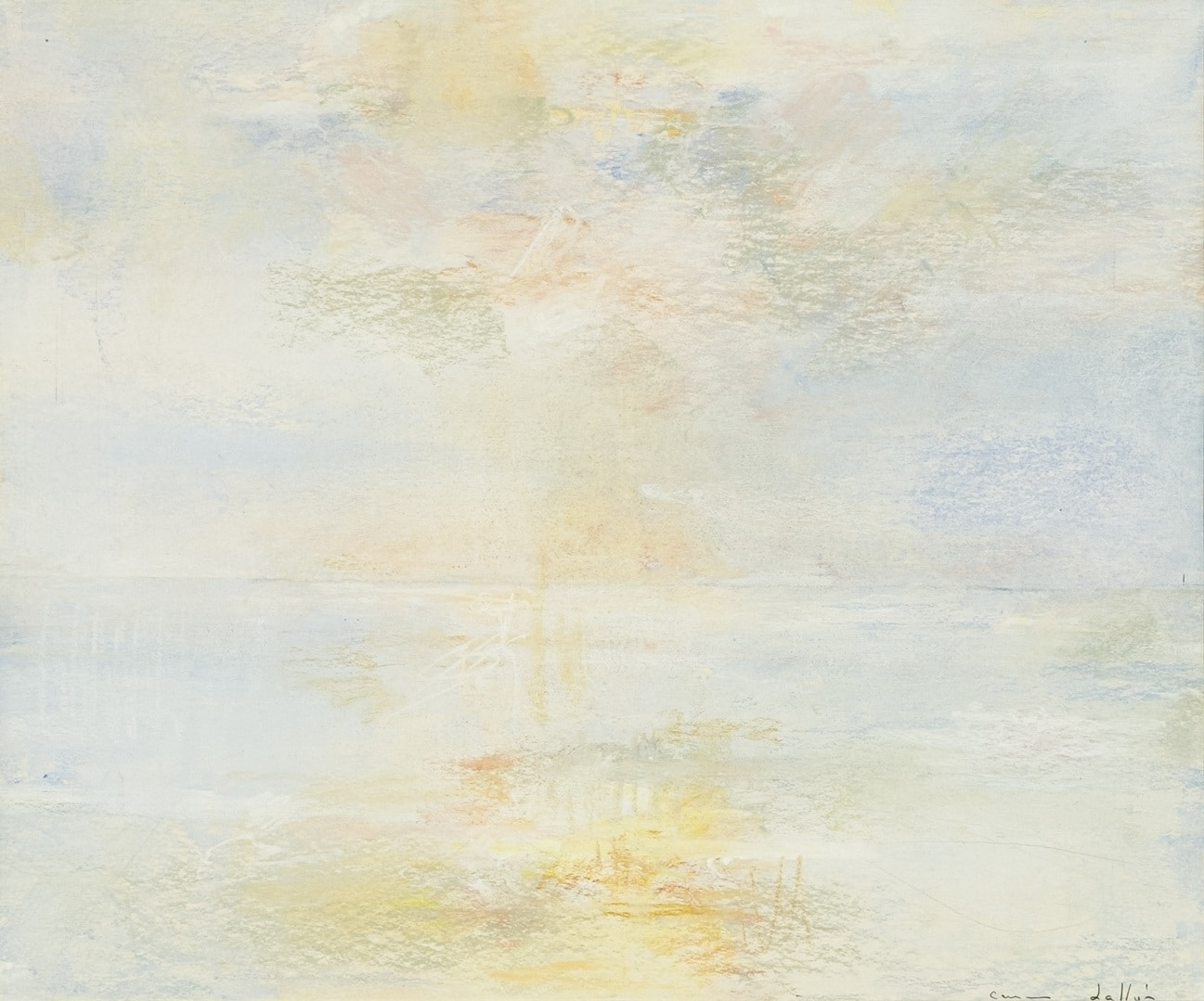 Carmen Laffón, Puesta de sol. Durán Subastas. Salida: 4.000 euros. Remate: 6.500 euros