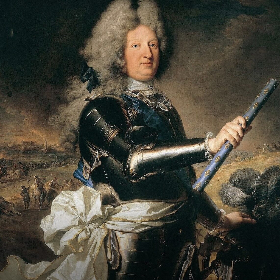 Gran Delfin PN Hyacinthe Rigaud. Gran Delfín. Prestado por el Palacio Real de Madrid, Patrimonio Nacional.