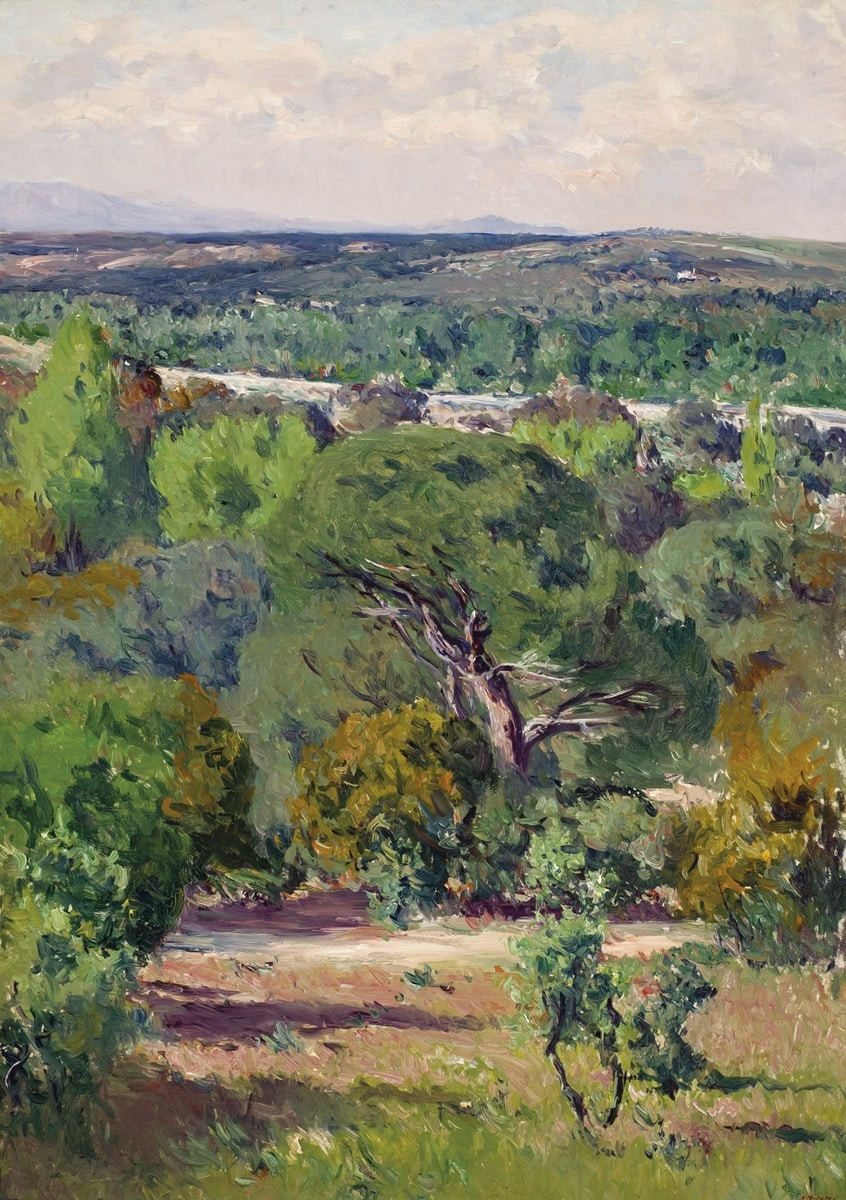 Aureliano de Beruete, Plantío de los Intantes, Madrid, 1905. Durán Subastas. Salida: 15.000 euros. Remate: 37.500 euros