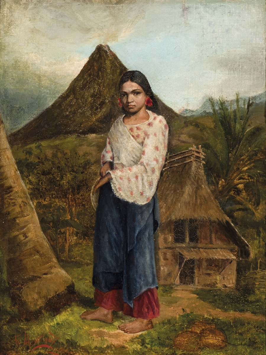 Félix Martínez Lorenzo, Niña filipina. Durán Subastas. Salida: 15.000 euros. No vendido