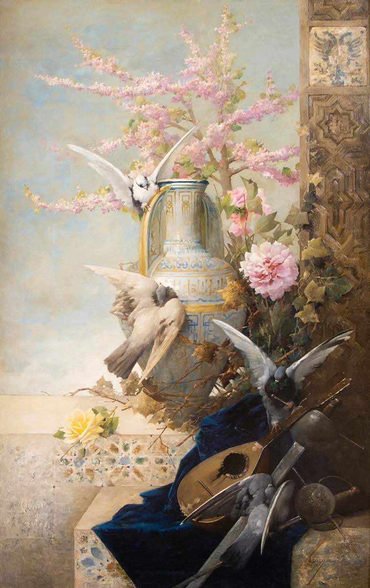 Horacio Lengo, Querellas de amor. Fernando Durán Subastas. Salida: 31.100 euros. Remate: 37.500 euros