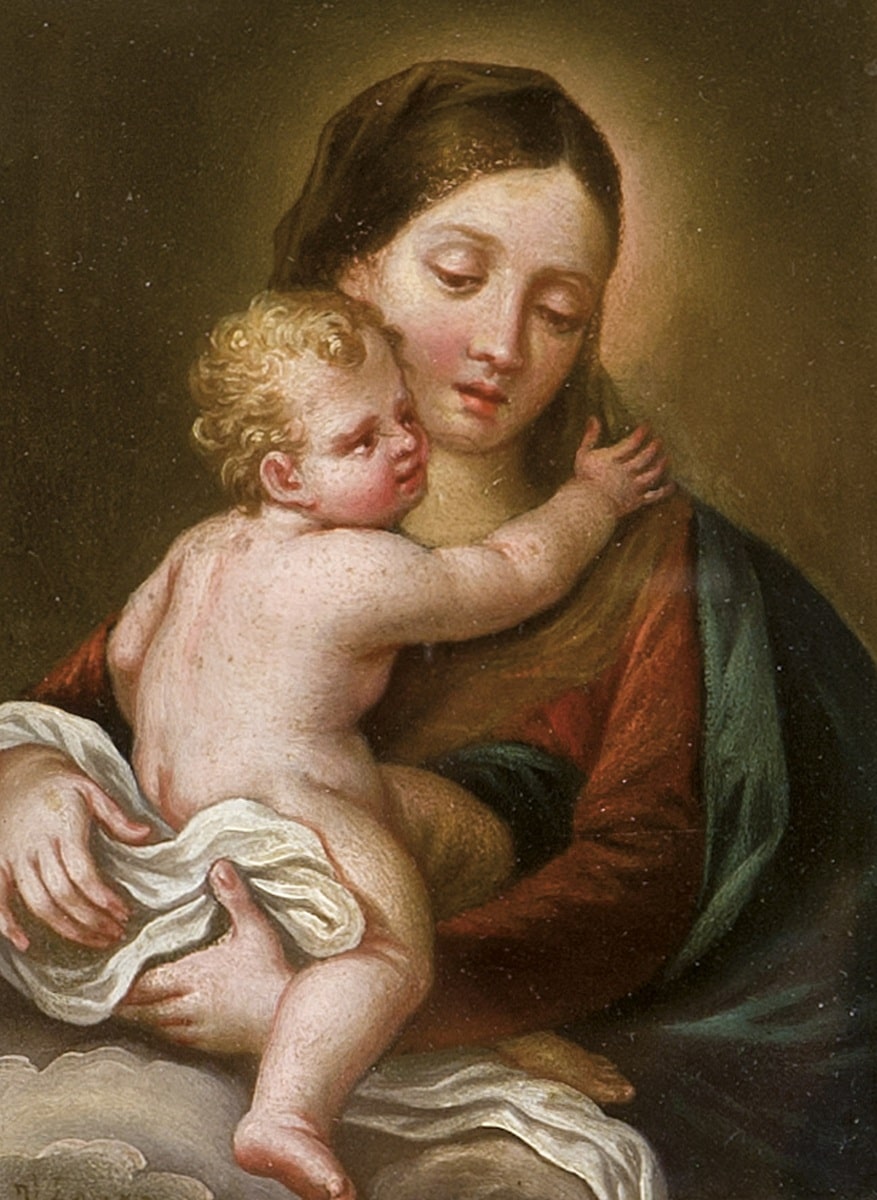 Vicente López, Virgen con el Niño. Durán Subastas. Salida: 7.000 euros. Remate: 10.000 euros