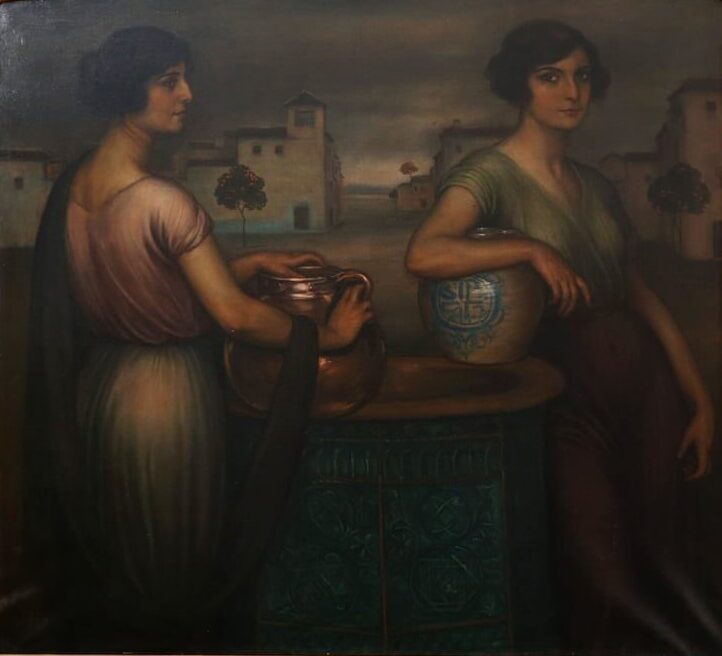 1_JULIO ROMERO DE TORRES. 'Samaritanas' València se queda con las ‘Samaritanas’ de Romero de Torres por 175.000 euros