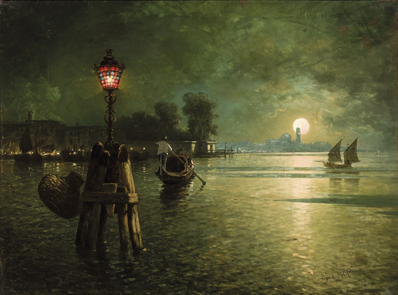 Antonio Muñoz Degraín, Venecia. Durán Subastas. Salida: 10.000 euros. Remate: 12.000 euros