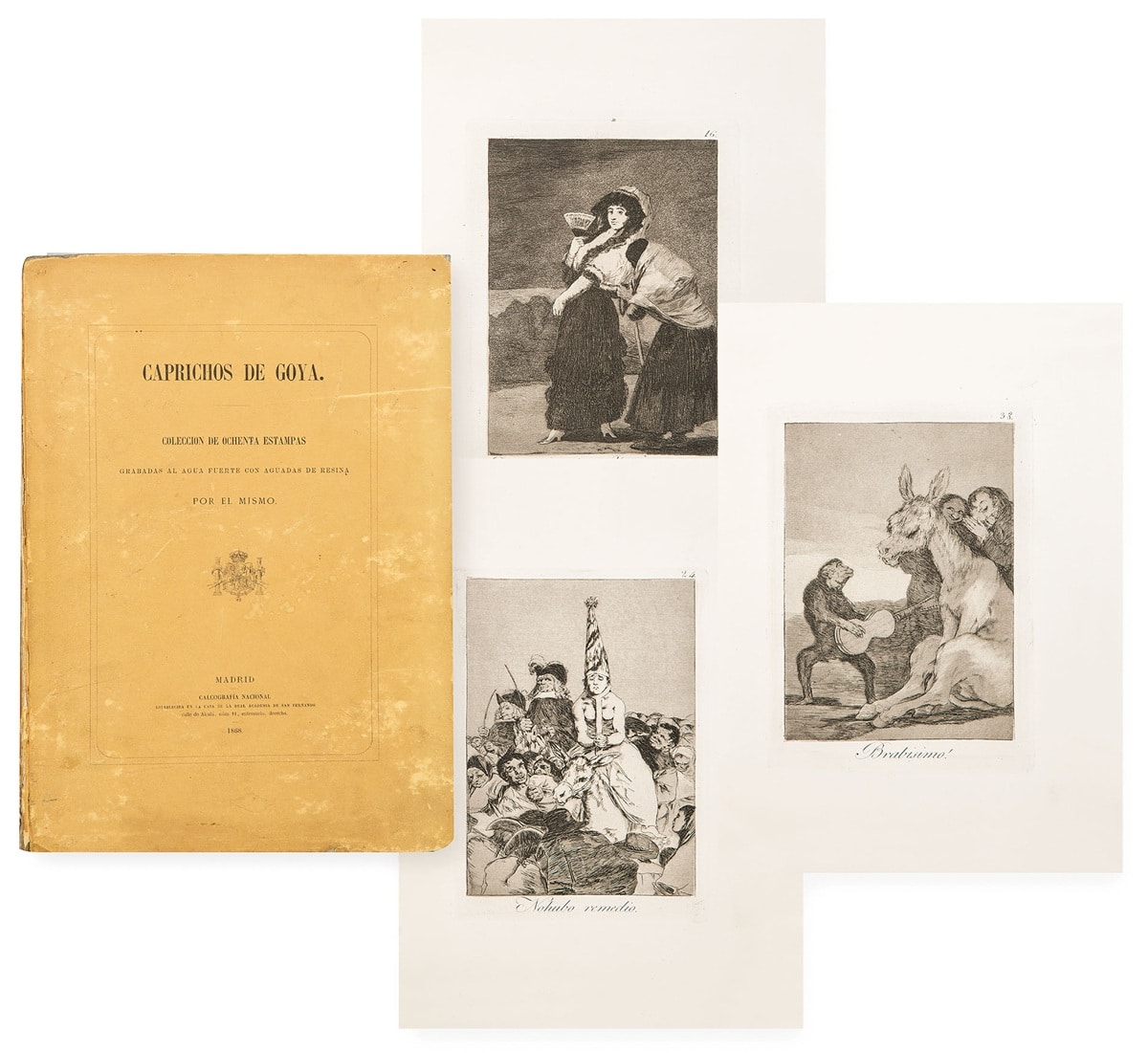 Francisco de Goya. Tercera edición de los Caprichos. Subastas Segre. Salida y remate: 15.000 euros