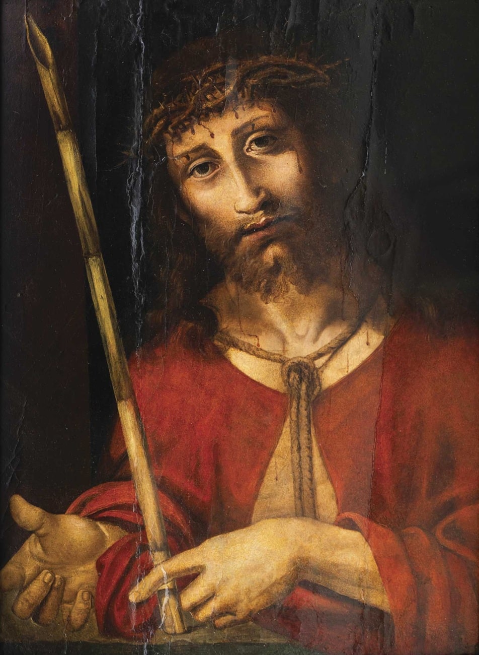 Fernando Yáñez de la Almedina, Ecce Homo. Abalarte Subastas. Salida y remate: 60.000 euros