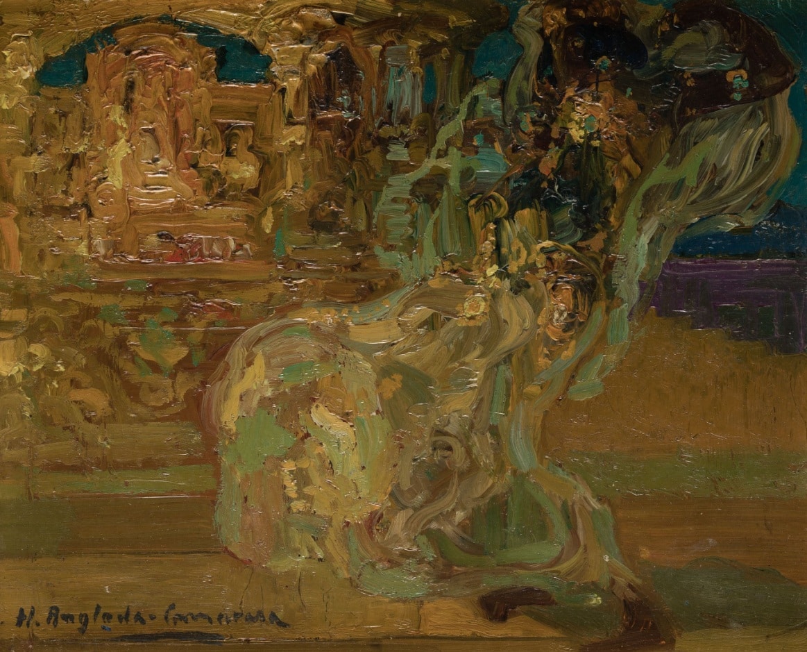 Hermenegildo Anglada-Camarasa, Baile de Salomé. Ansorena Subastas. Salida: 19.000 euros. No vendido