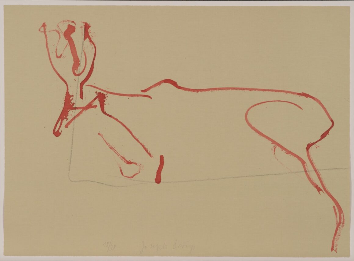 Joseph_Beuys_Sin_titulo_1974 en tamaño grande La Ruta del Arte BBK ‘saca’ a la calle su ‘Animalario’