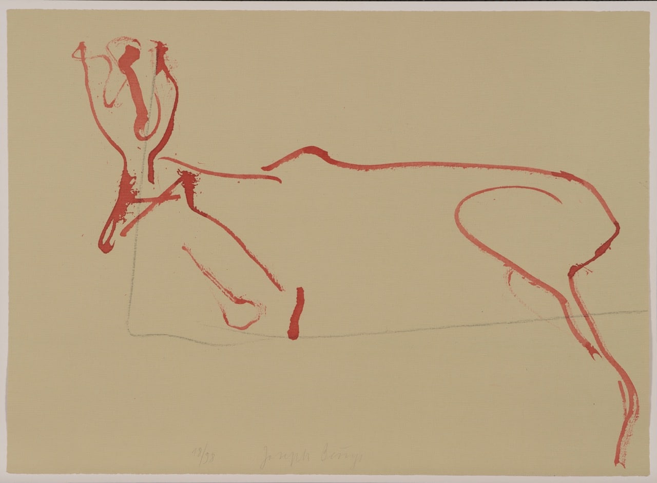 Joseph_Beuys_Sin_titulo_1974 en tamaño grande La Ruta del Arte BBK ‘saca’ a la calle su ‘Animalario’