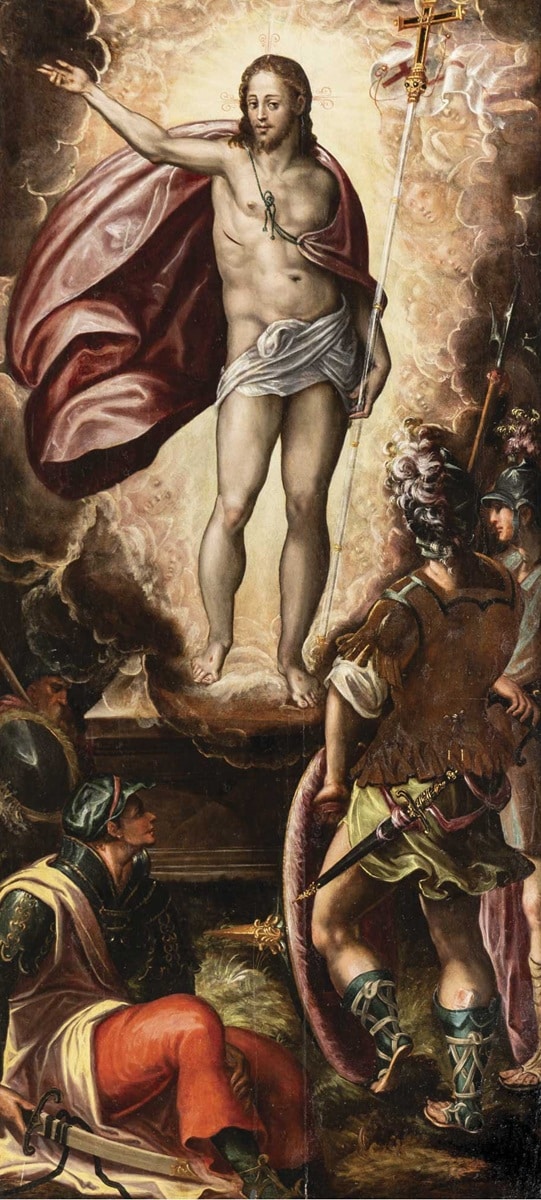 Luis de Vargas, Resurrección. Abalarte Subastas. Salida: 45.000 euros. No vendido