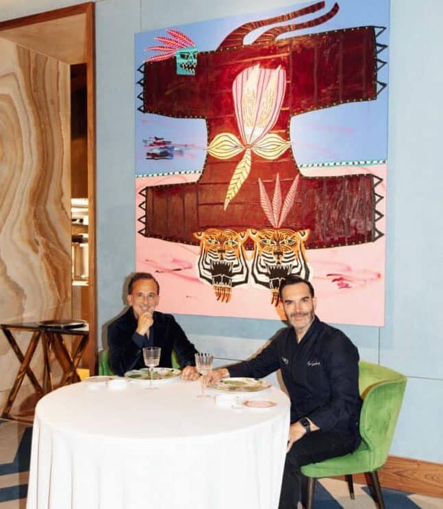 EatWithArt-Mario-Sandoval-Juan-Alfaro detalle Alta gastronomía con sabor a Tàpies, Vasconcelos y Secundino