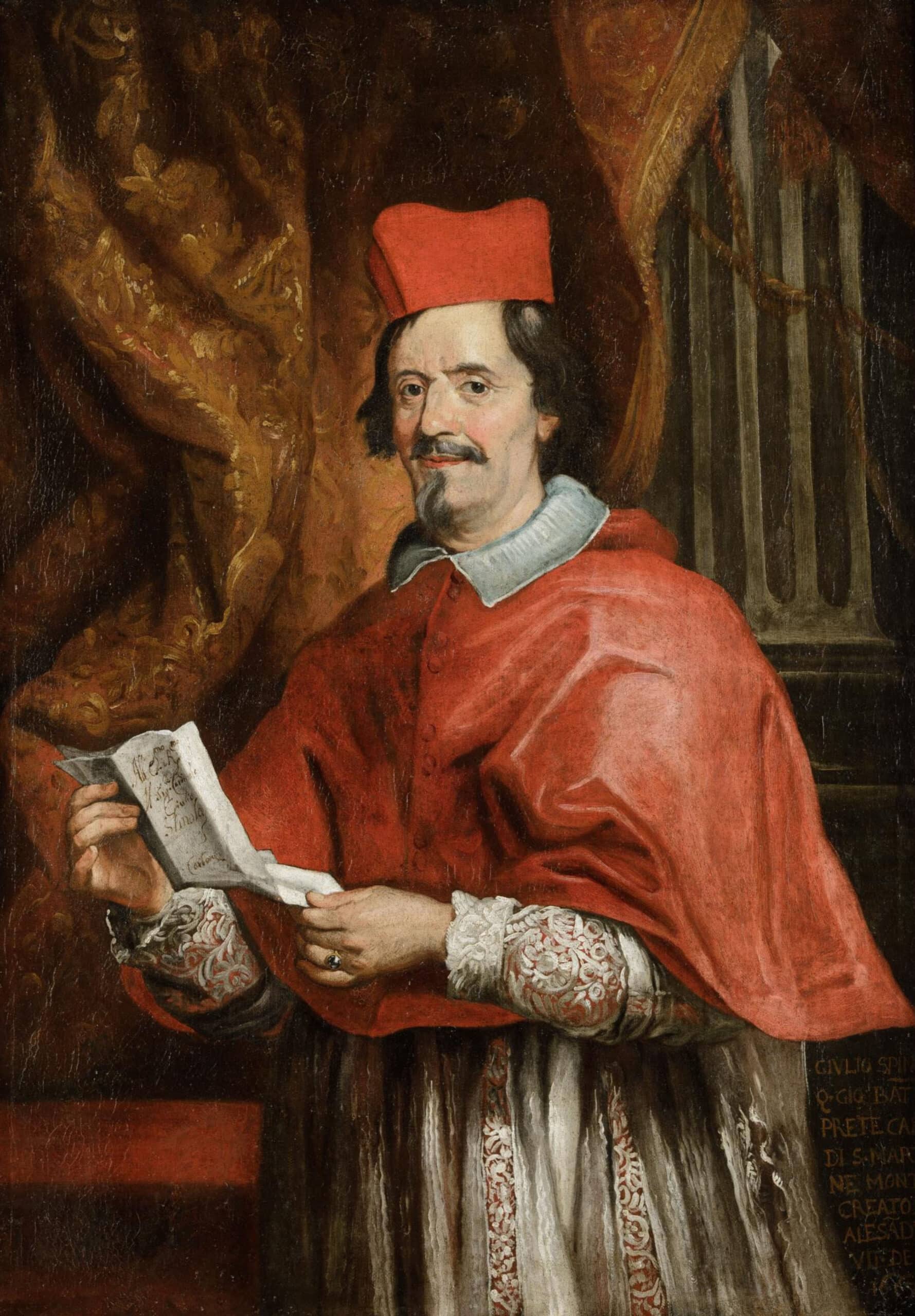 Giovanni Bernardo Carbone, Retrato del cardenal Giulio Spinola. Ansorena Subastas. Salida: 30.000 euros