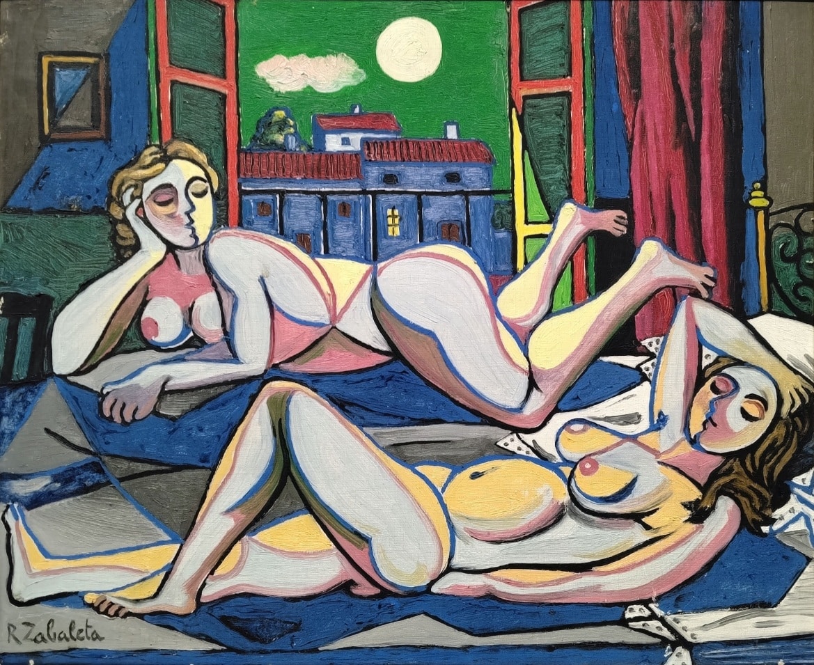 Rafael Zabaleta, Nocturno, 1953. Ansorena Subastas. Salida: 24.000 euros