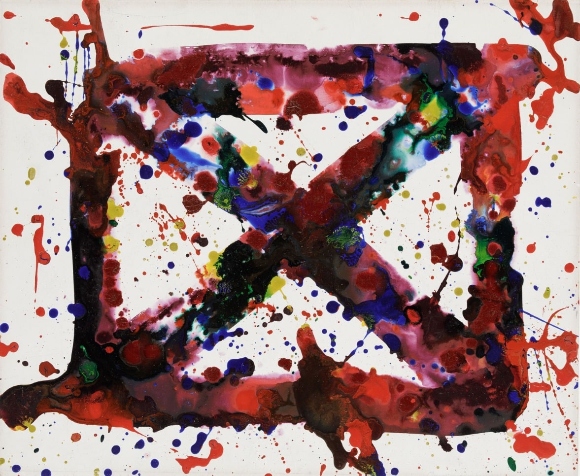 Sam Francis, Sin título, 1975. Ansorena Subastas. Salida y remate: 28.000 euros