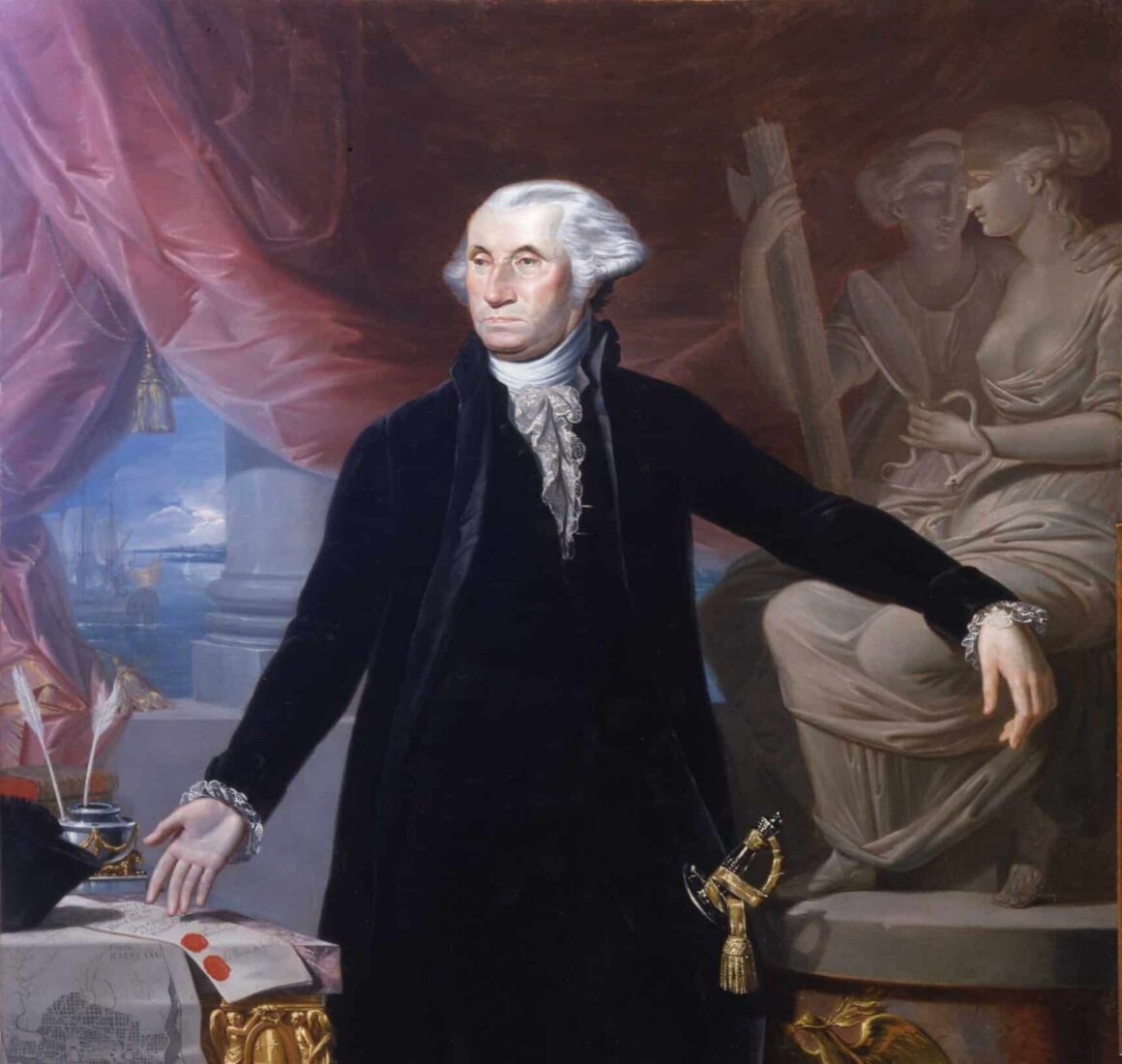 0693 copia George Washington en la Academia de San Fernando
