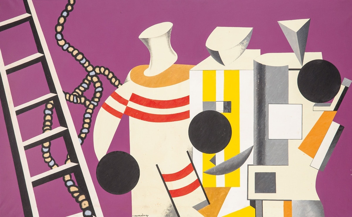 Equipo Crónica, Sin título, El circo, 1981 2. Subastas Segre. Salida: 29.000 euros. Remate: 55.000 euros