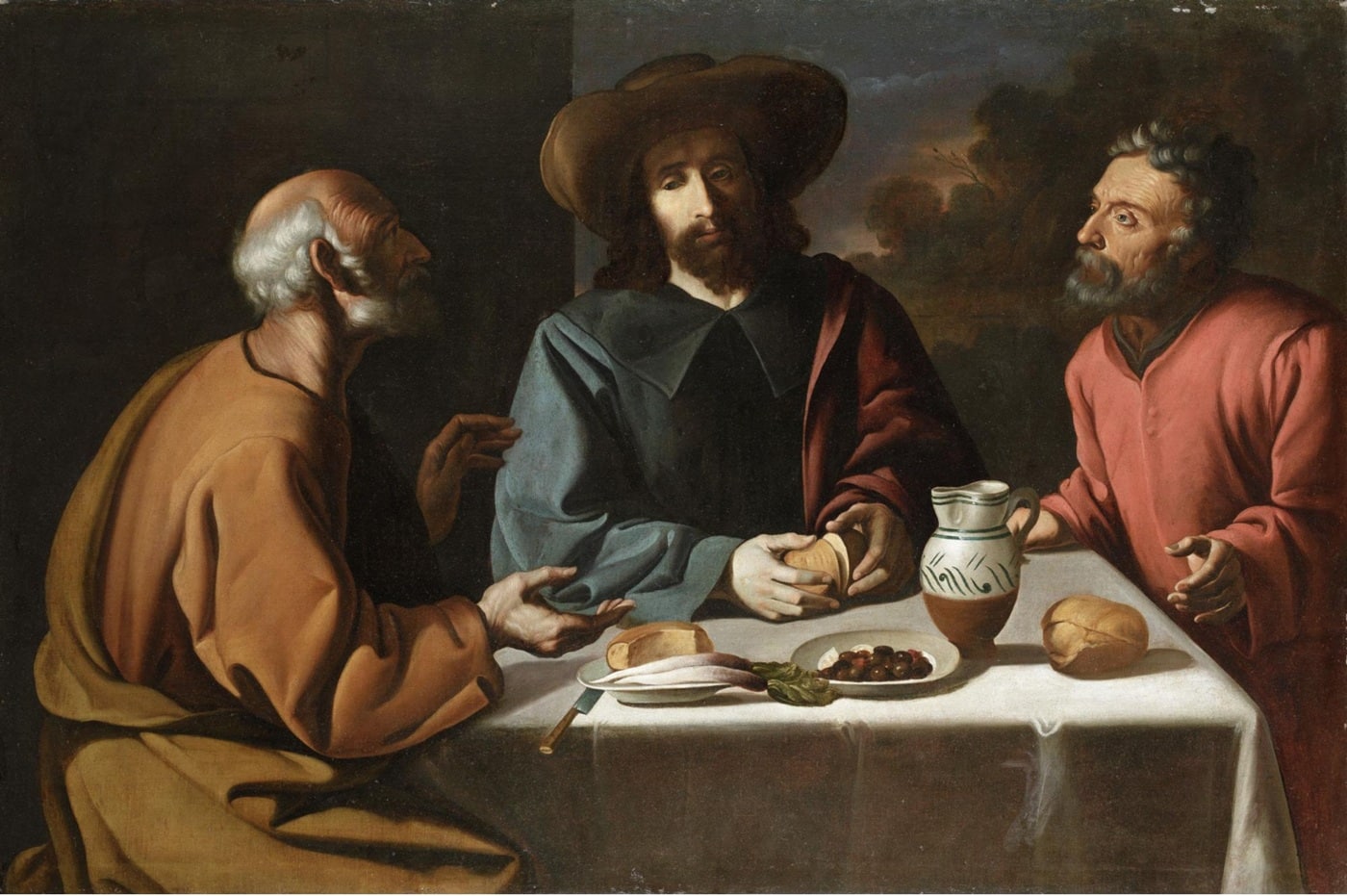 Obrador de Zurbarán, Cena en Emaús, hacia 1669. Ansorena Subastas. Salida: 35.000 euros