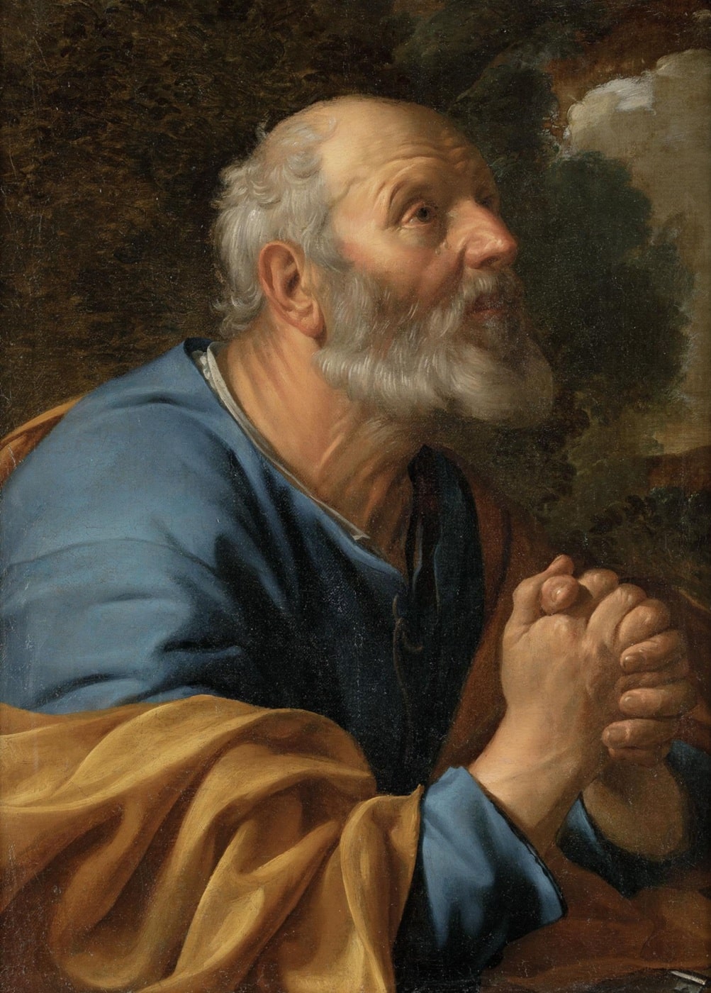 Philippe de Champaigne, Lágrimas de san Pedro. Ansorena Subastas. Salida: 32.000 euros