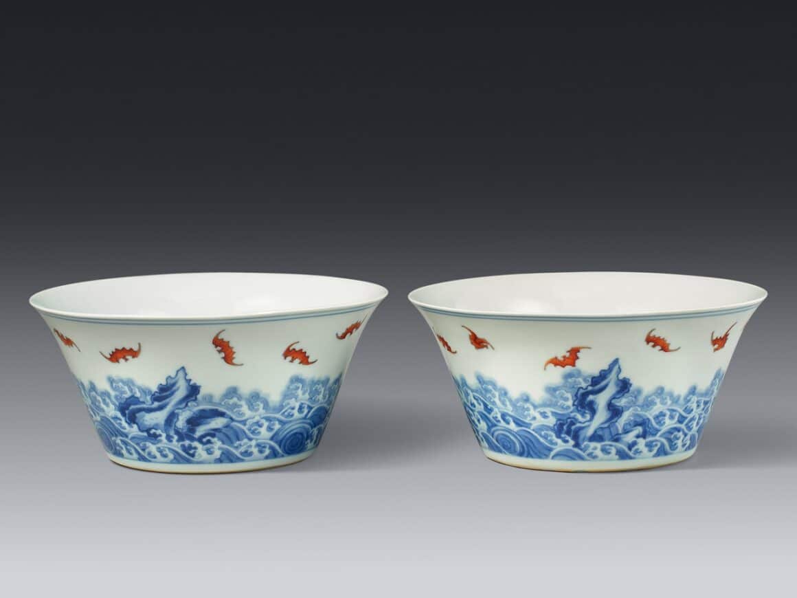 Polychrome Kummen en tamaño grande El arte asiático sorprende en Lempertz