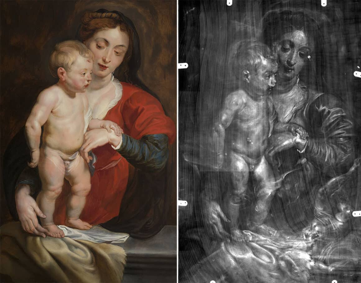 Rubens Valencia montaje ppal La sorpresa que Rubens escondió bajo la ‘Virgen de Cumberland’