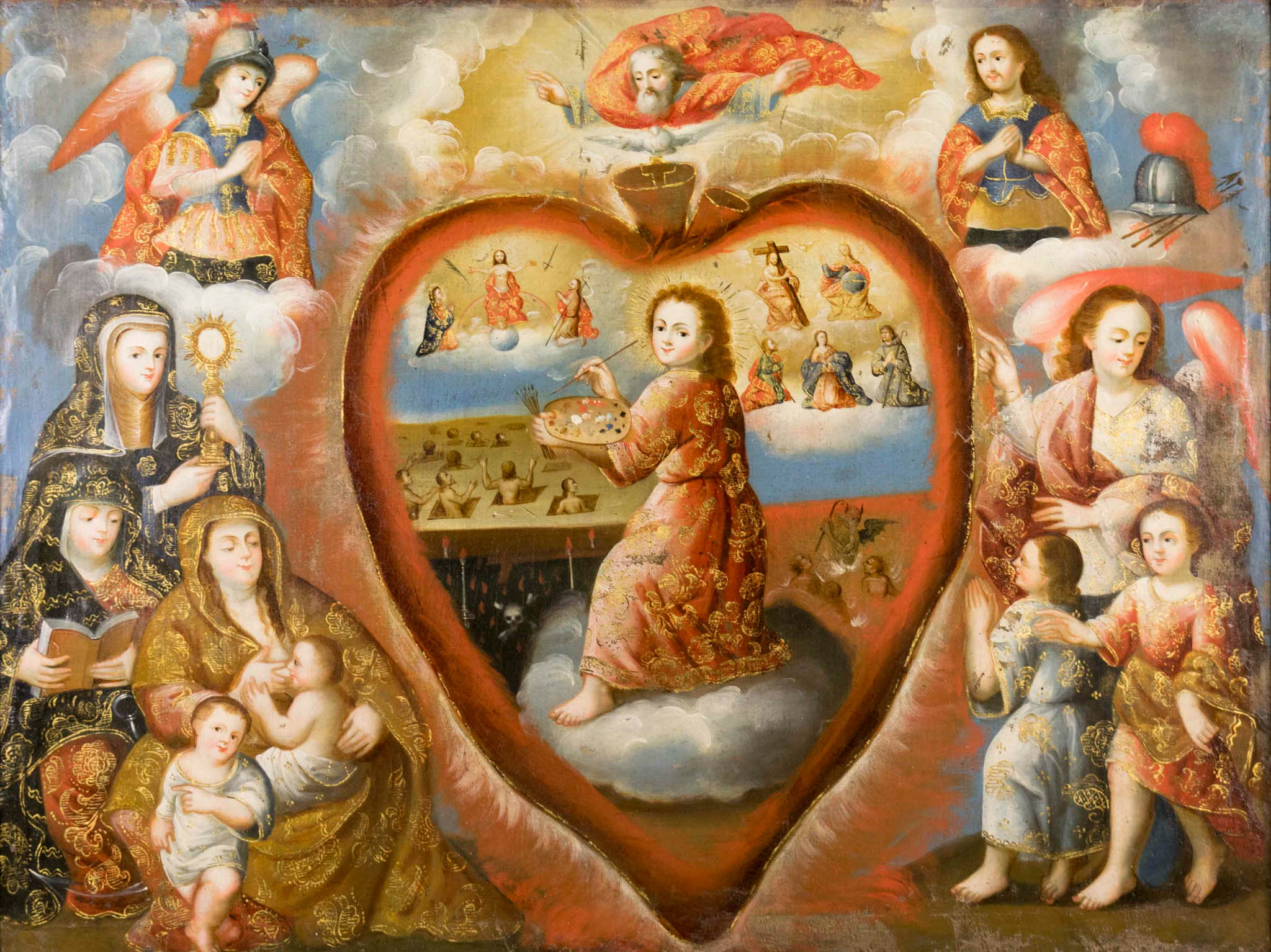 El Meadows, devoto de las pinturas sudamericanas