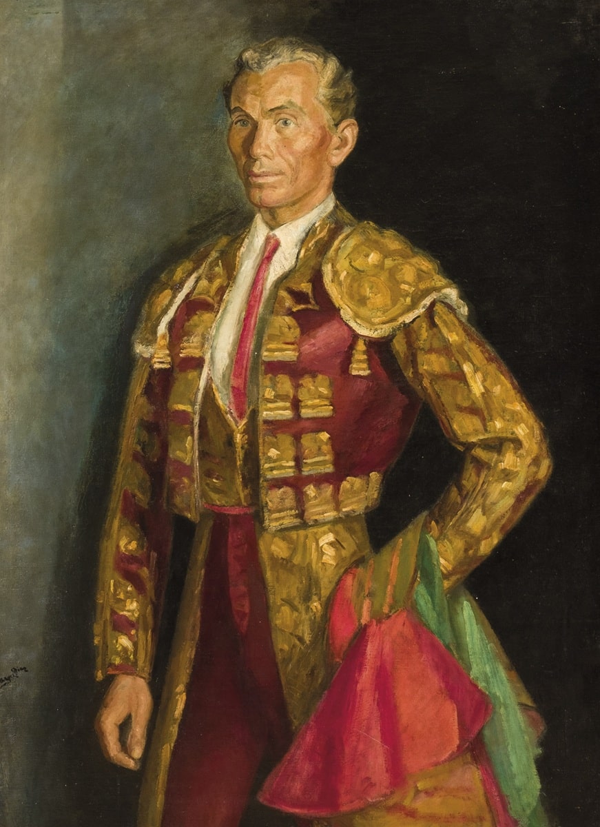 Daniel Vázquez Díaz, El torero Domingo Ortega, 1942. Durán Subastas. Salida: 25.000 euros