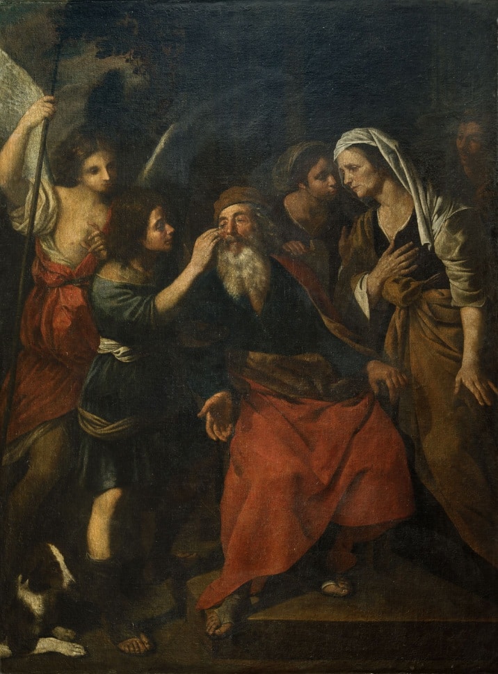 Hendrick de Somer, Curación de Tobías. Ansorena Subastas. Salida: 28.000 euros