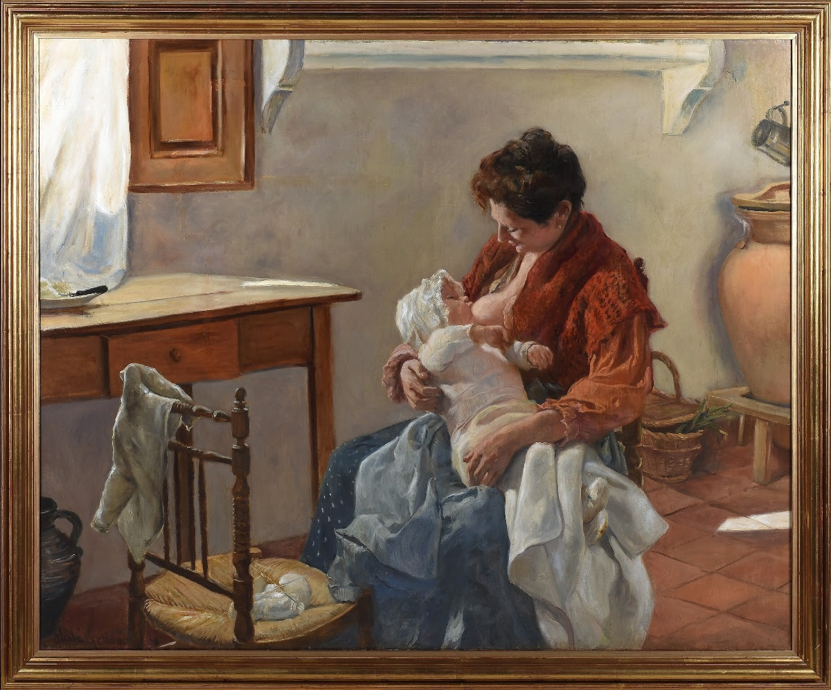 Una escena costumbrista de Alcalá-Galiano por 27.000 euros en Arte Subastas Bilbao